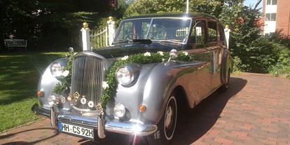 Hochzeitsauto-Vermietung - Hamburg-Umland - Bentley 1959, silber-schwarz